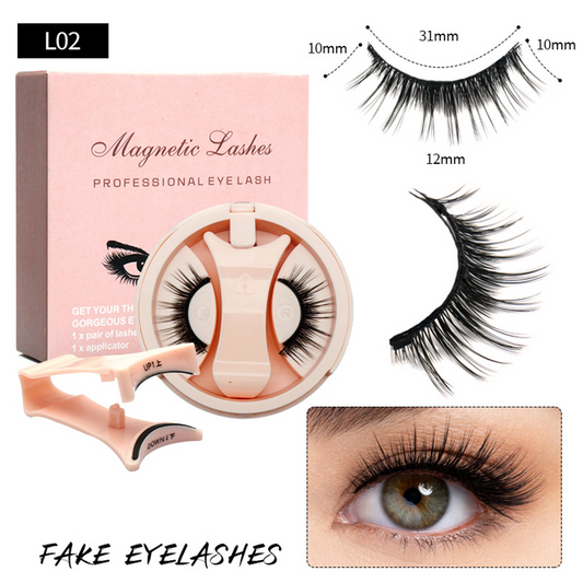 Magnetic False Eyelashes with Magnetic Tweezers