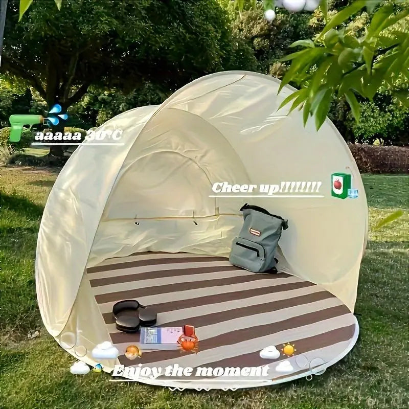 Three-second opening, UV-protective tent - suitable for various scenarios such as beaches and grasslands