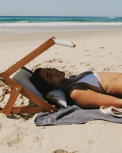 Beach sunshade pillow - with sunshade curtain