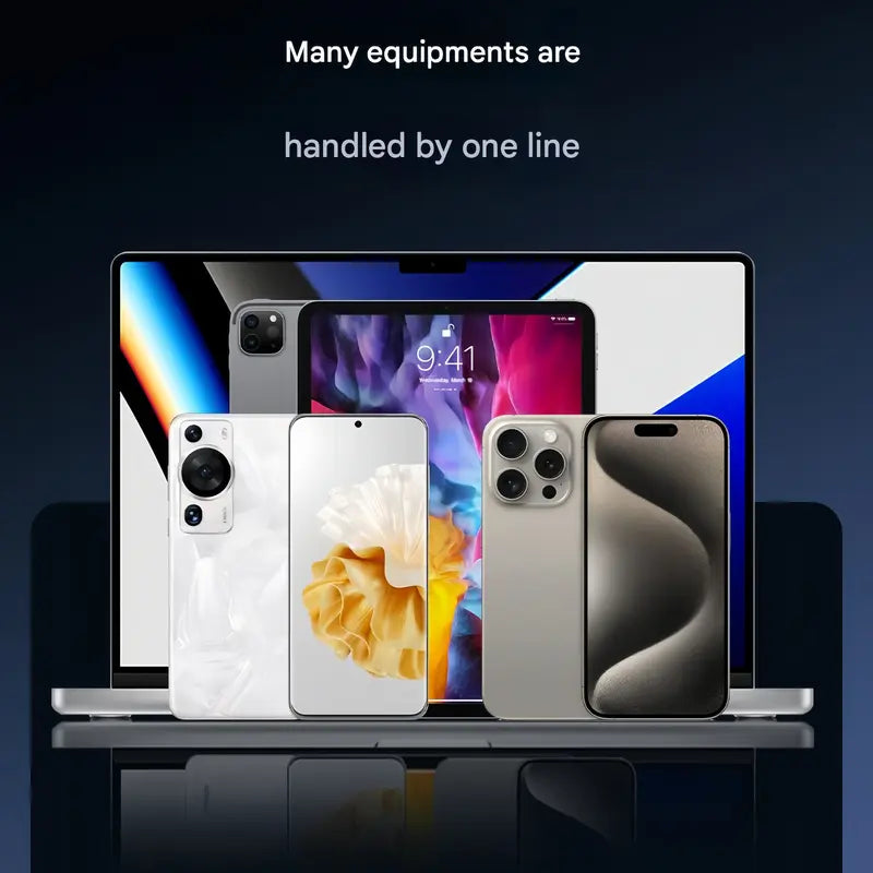 ⏰BLACK FRIDAY SALE🎁JAXVOLT 240W Super Fast Charging 2-in-1 Charging Cable & Phone Stand