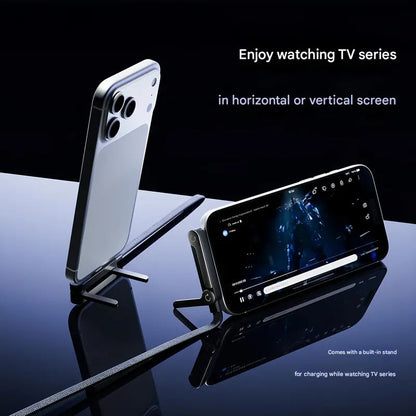 ⏰BLACK FRIDAY SALE🎁JAXVOLT 240W Super Fast Charging 2-in-1 Charging Cable & Phone Stand