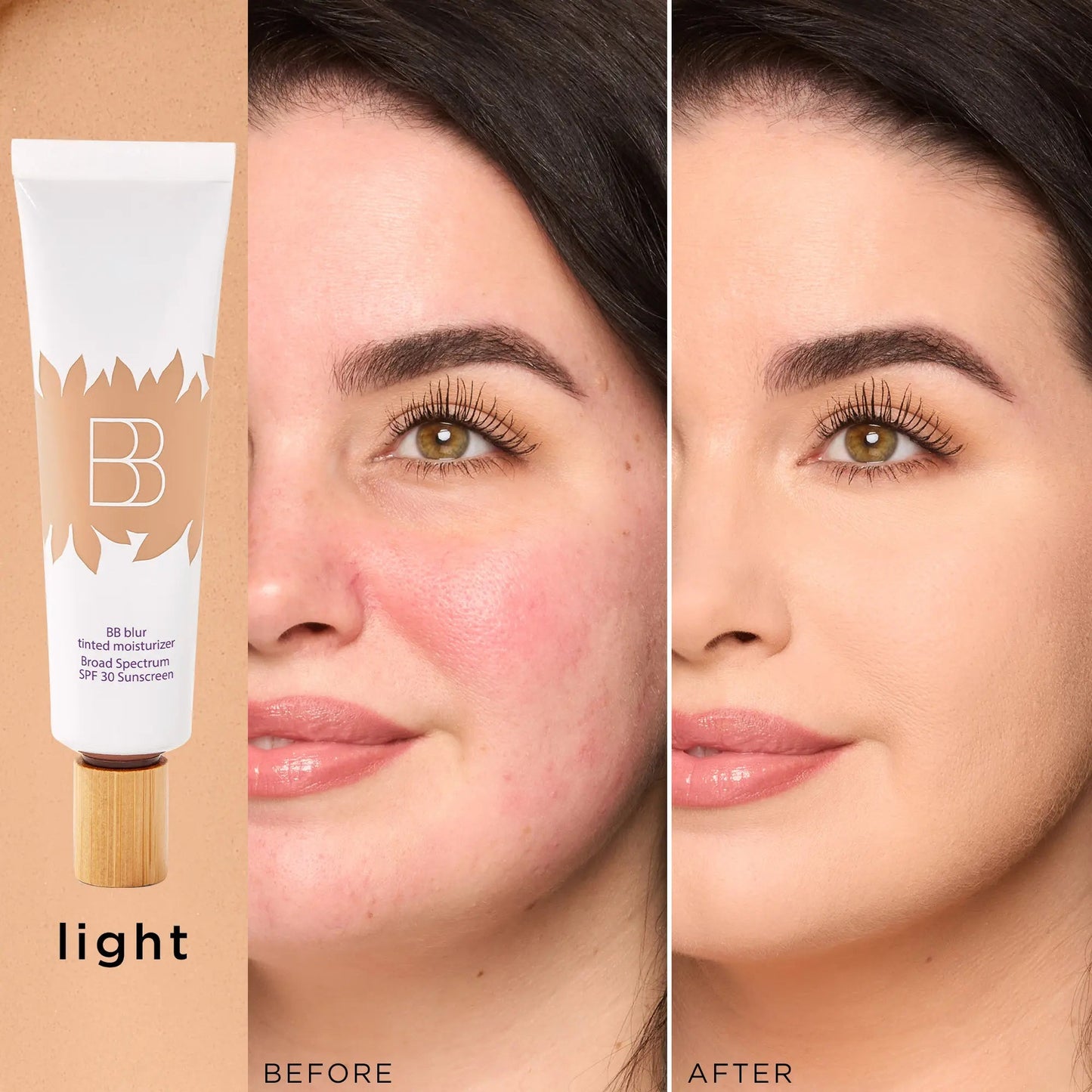 🔥Final 6 hours 65% OFF - BB blur tinted moisturizer SPF 30 - instantly brightens, hydrates