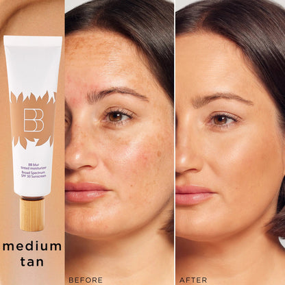 🔥Final 6 hours 65% OFF - BB blur tinted moisturizer SPF 30 - instantly brightens, hydrates
