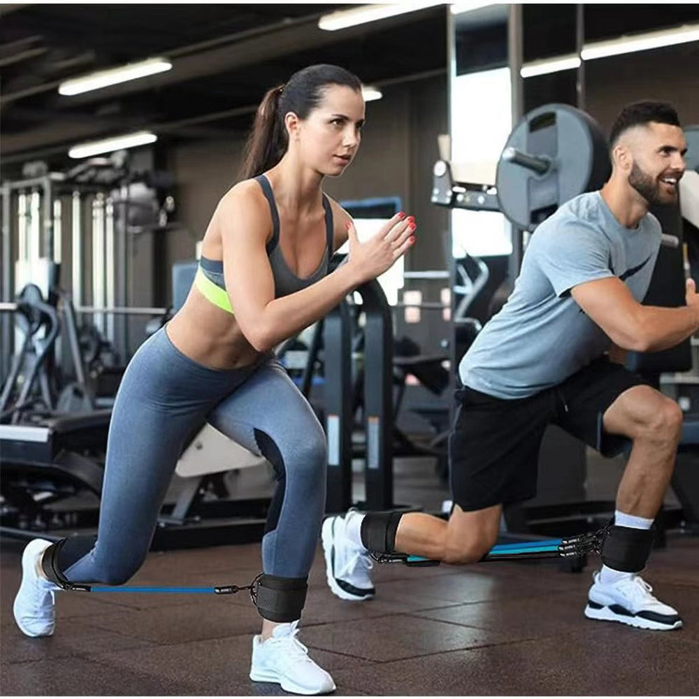 8-Tube Pedal Resistance Trainer — Tone Your Body Fast