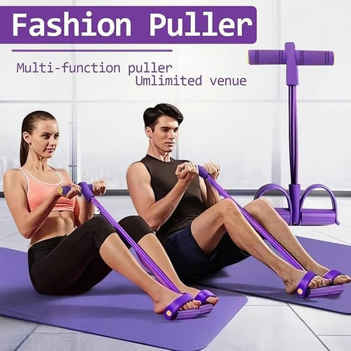 8-Tube Pedal Resistance Trainer — Tone Your Body Fast